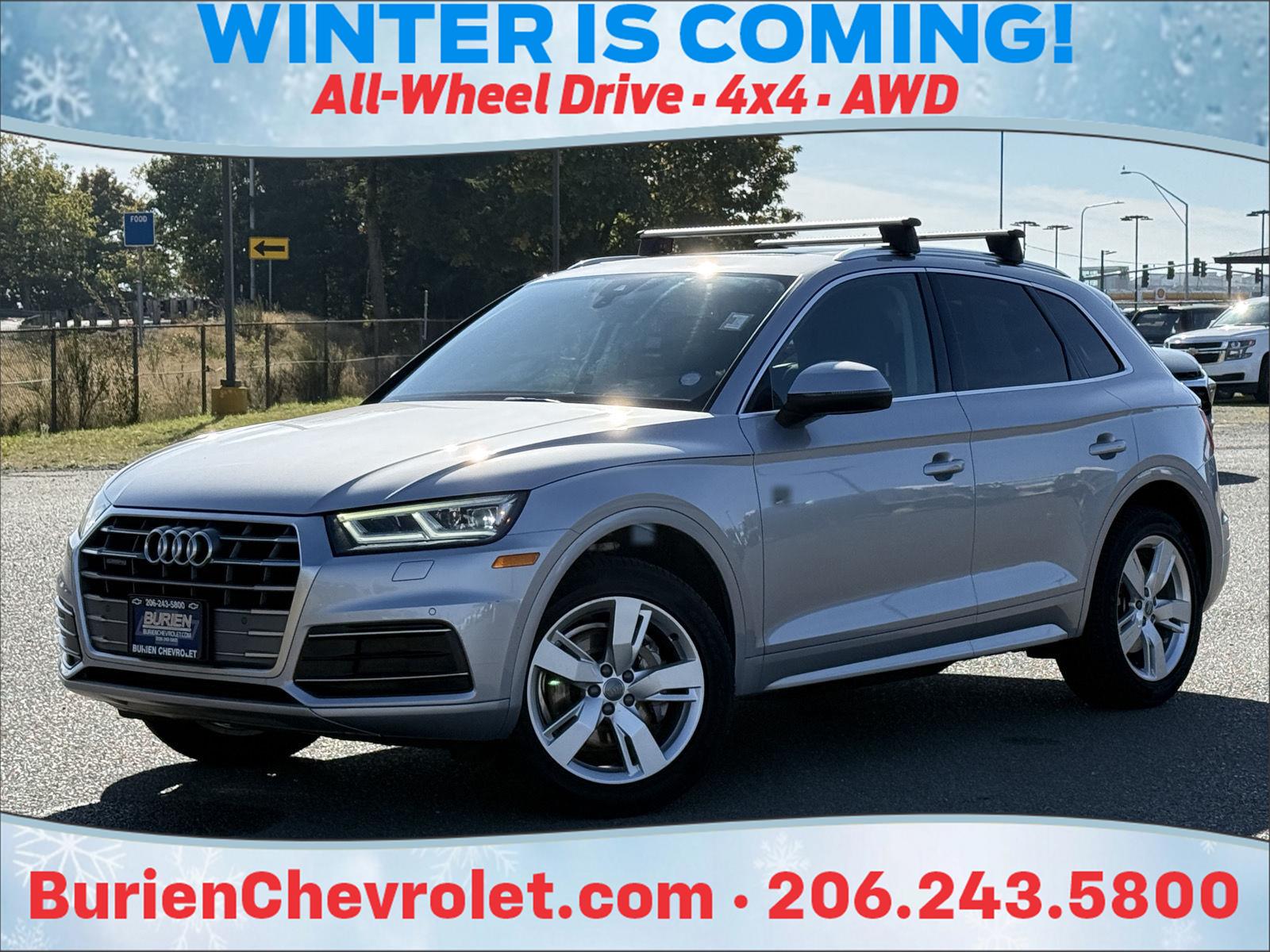 Florett Silver Metallic 2019 Audi Q5 SUV / Crossover All-Wheel Drive Automatic
