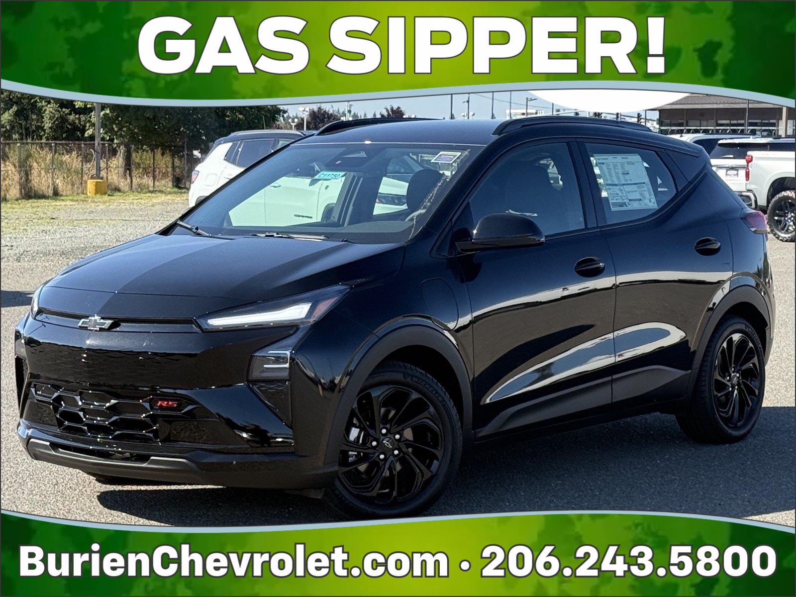 Mosaic Black Metallic 2027 Chevrolet Bolt SUV / Crossover Front-Wheel Drive Automatic