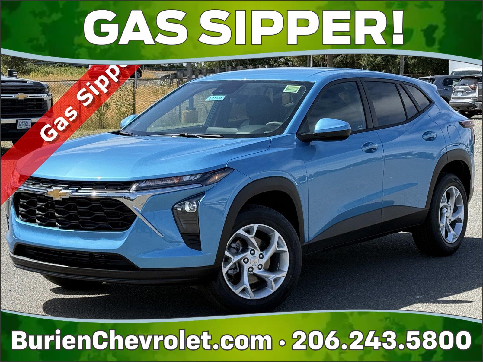 Marina Blue Metallic 2026 Chevrolet Trax SUV / Crossover Front-Wheel Drive 6-Speed Automatic