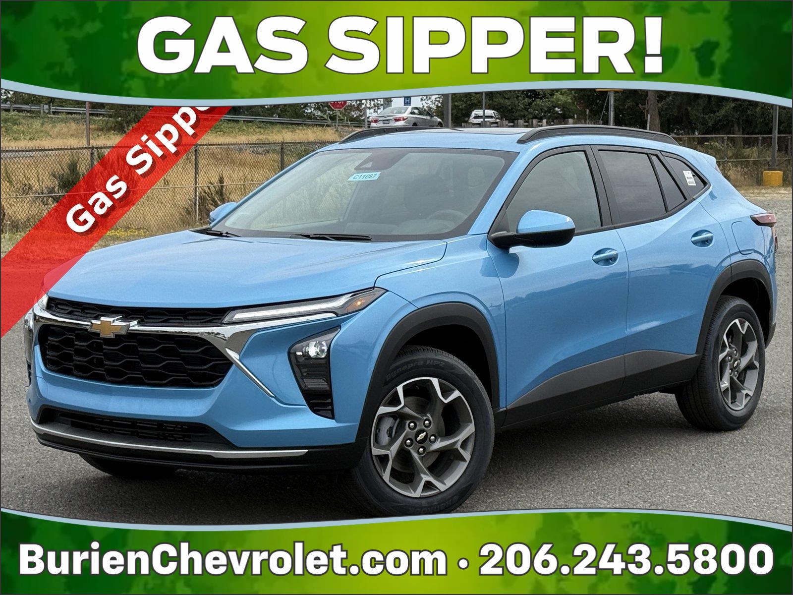 Marina Blue Metallic 2026 Chevrolet Trax SUV / Crossover Front-Wheel Drive 6-Speed Automatic