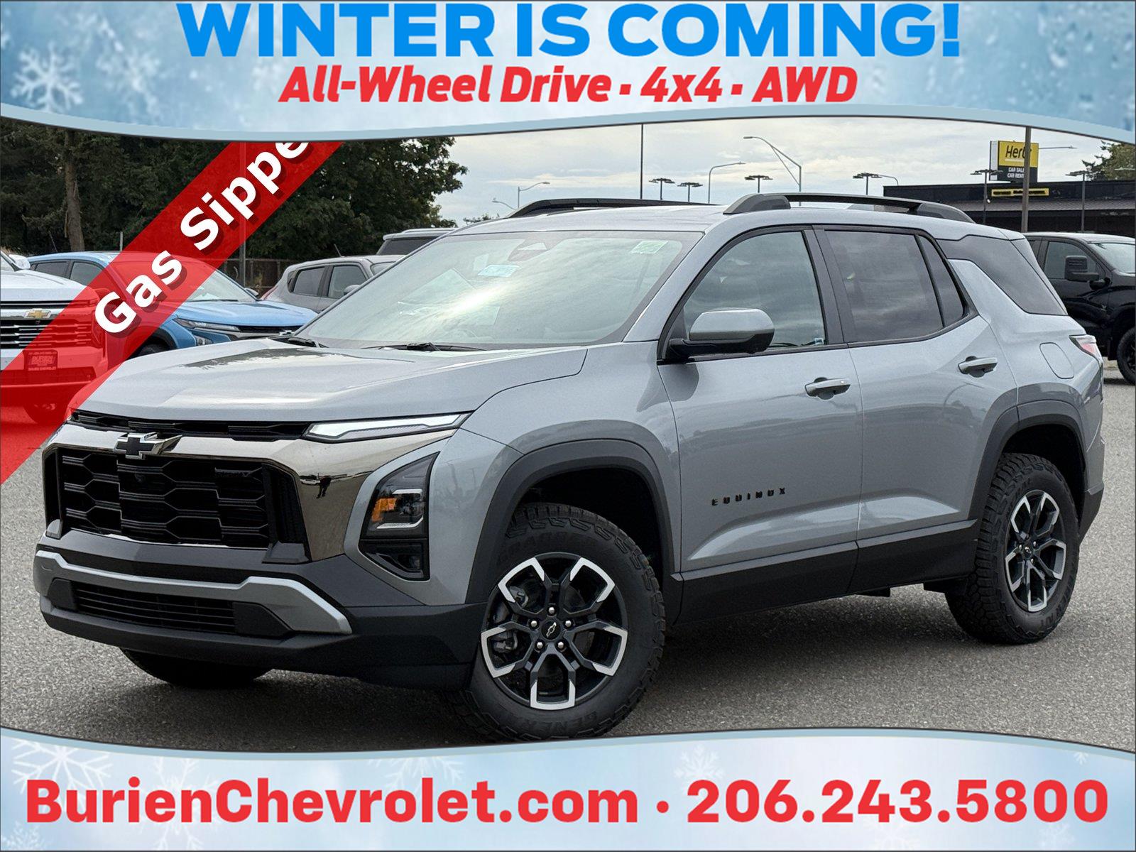 Sterling Gray Metallic 2027 Chevrolet Equinox SUV / Crossover Four-Wheel Drive 8-Speed Automatic