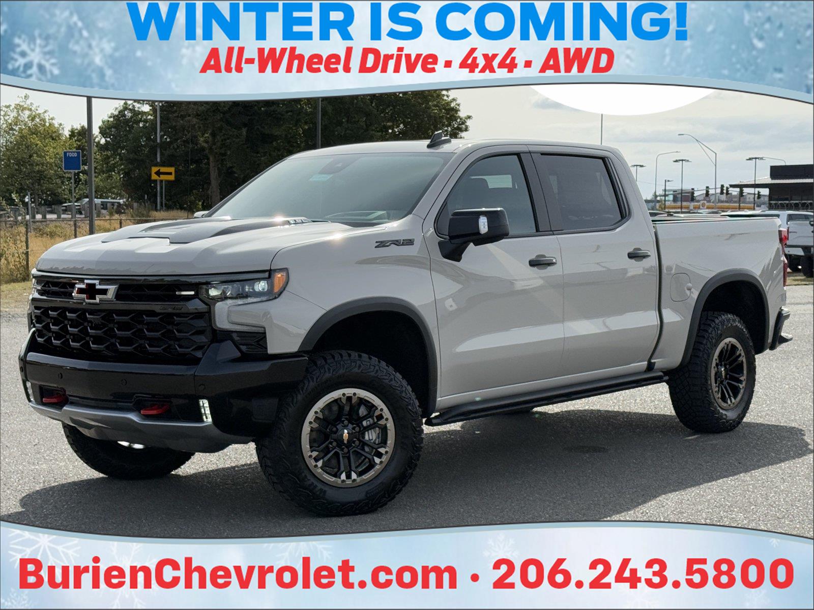 White Sands 2026 Chevrolet Silverado 1500 Pickup Truck Four-Wheel Drive Automatic