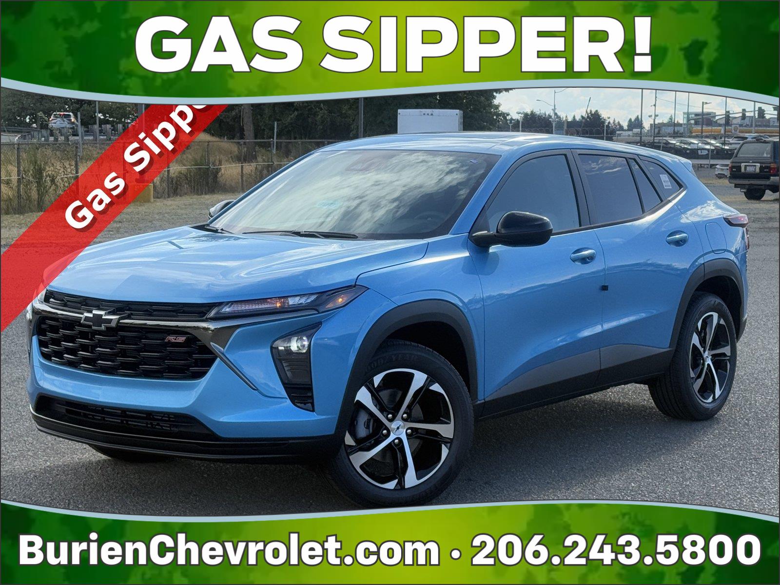Marina Blue Metallic 2026 Chevrolet Trax SUV / Crossover Front-Wheel Drive 6-Speed Automatic