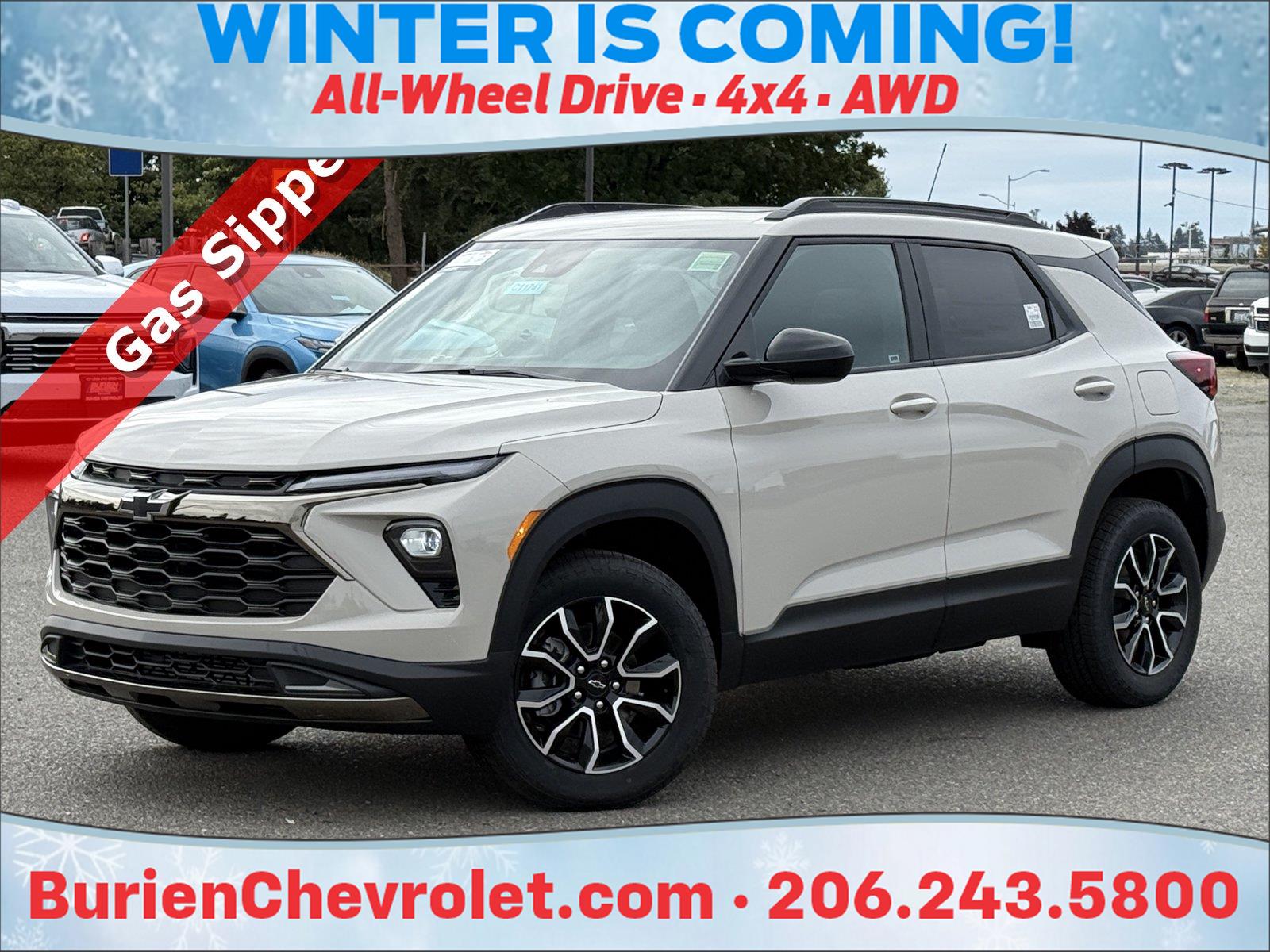 White Sands 2026 Chevrolet Trailblazer SUV / Crossover Four-Wheel Drive 9-Speed Automatic