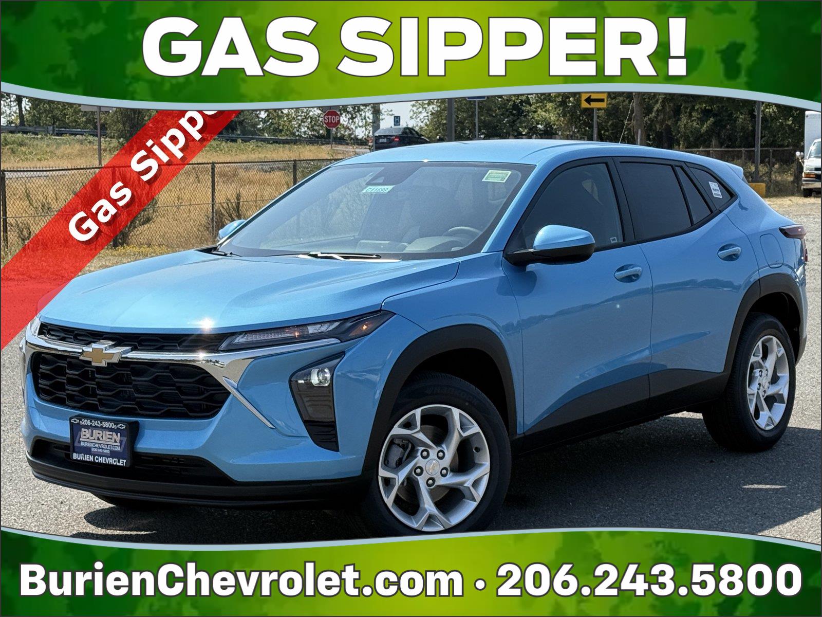Marina Blue Metallic 2026 Chevrolet Trax SUV / Crossover Front-Wheel Drive 6-Speed Automatic
