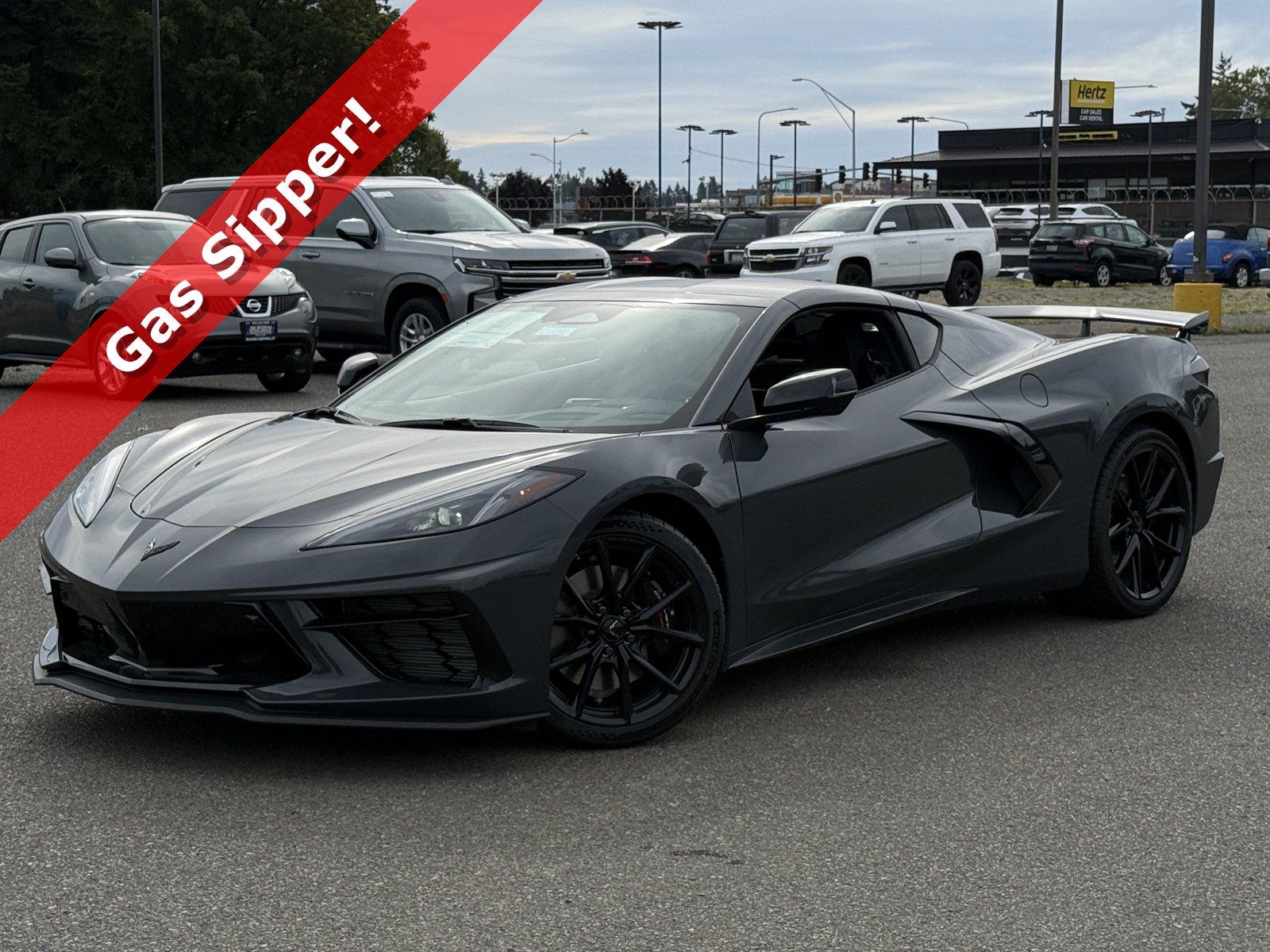 Pitch Gray Metallic 2027 Chevrolet Corvette Coupe Rear-Wheel Drive 8-Speed Dual Clutch