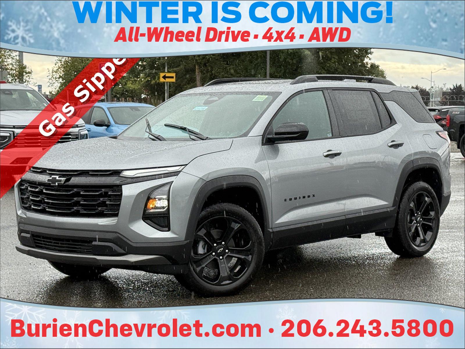 Sterling Gray Metallic 2027 Chevrolet Equinox SUV / Crossover Four-Wheel Drive 8-Speed Automatic