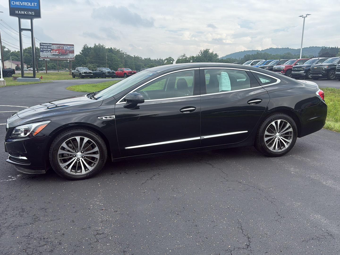 Black (Ebony Twilight Metallic) 2017 Buick LaCrosse Sedan All-Wheel Drive 8-Speed Automatic Overdrive