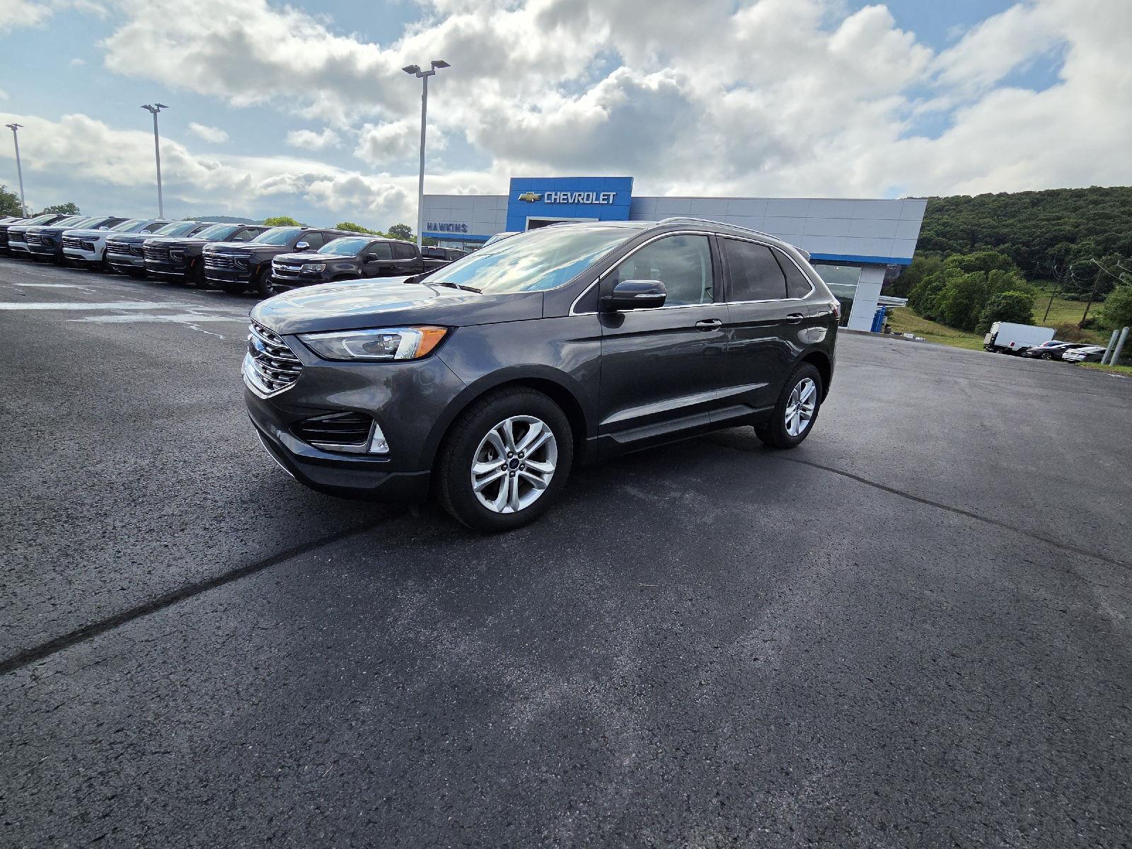 Gray (Magnetic) 2019 Ford Edge SUV / Crossover All-Wheel Drive 8-Speed Automatic