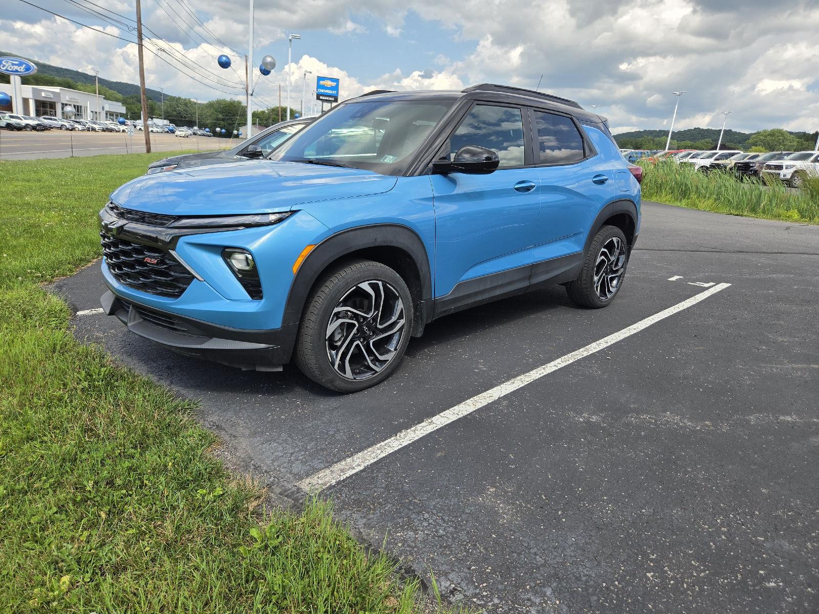 Marina Blue Metallic 2025 Chevrolet Trailblazer SUV / Crossover Four-Wheel Drive 9-Speed Automatic