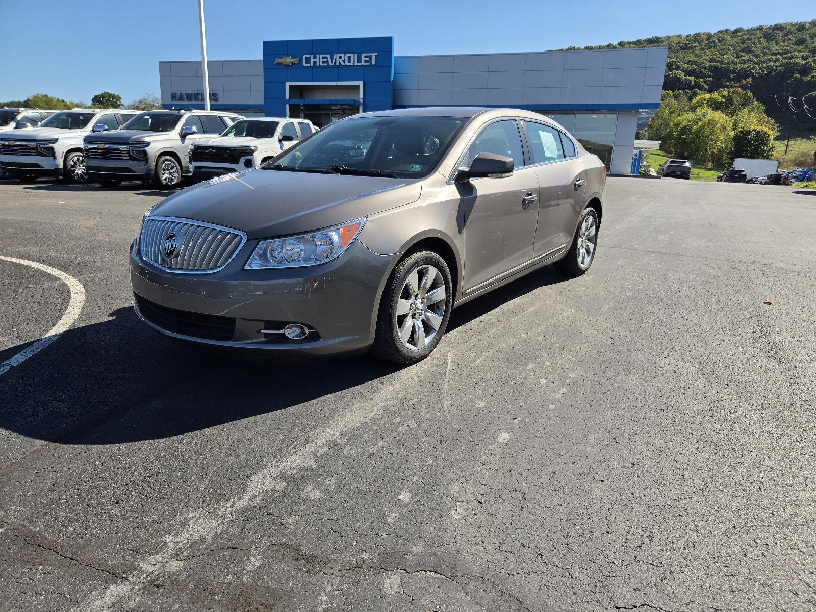 Gray (Mocha Steel Metallic) 2011 Buick LaCrosse Sedan All-Wheel Drive 6-Speed Automatic Overdrive