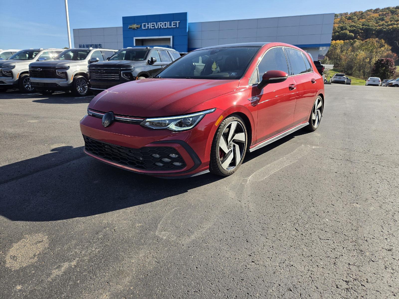 KINGS RED METALLIC 2023 Volkswagen Golf GTI Hatchback Front-Wheel Drive
