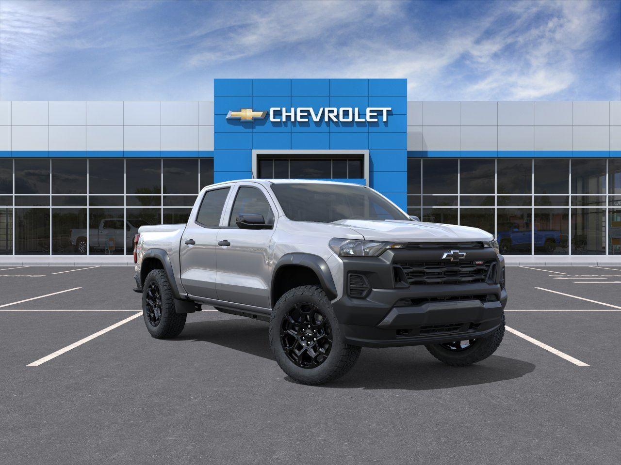 Sterling Gray Metallic 2026 Chevrolet Colorado Pickup Truck Four-Wheel Drive 8-Speed Automatic