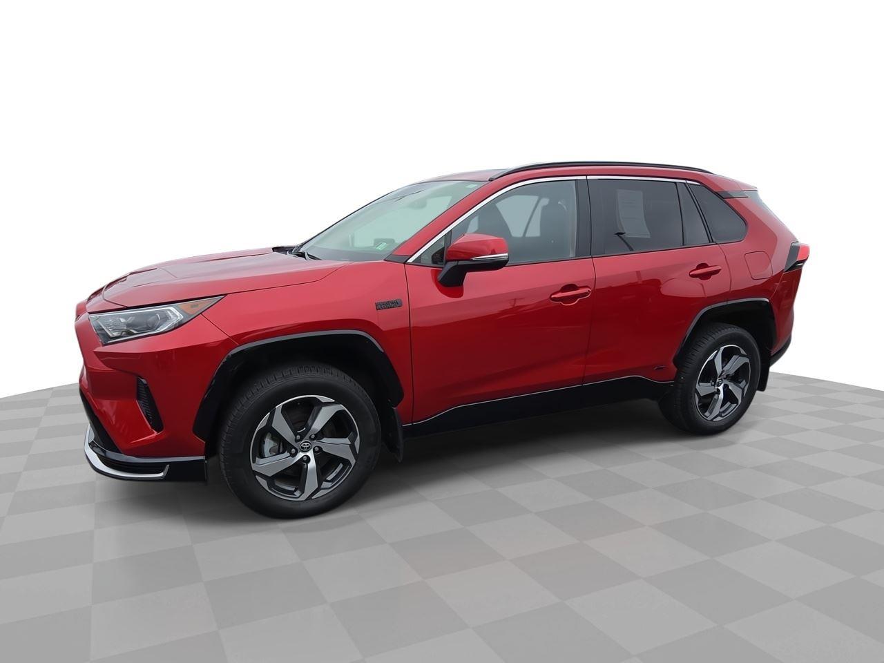 Supersonic Red 2021 Toyota RAV4 Prime SUV / Crossover All-Wheel Drive Continuously Variable Transmission