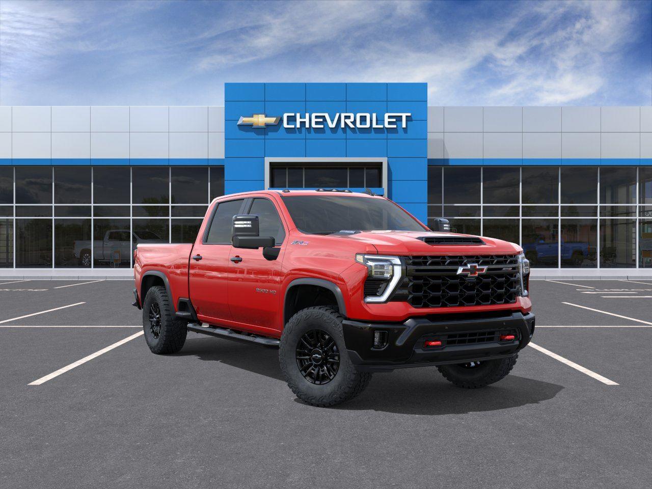 Red Hot 2026 Chevrolet Silverado 2500HD Pickup Truck Four-Wheel Drive Automatic