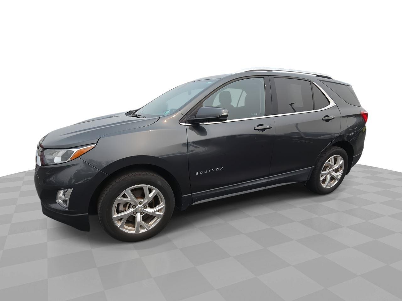 Nightfall Gray Metallic 2018 Chevrolet Equinox SUV / Crossover Four-Wheel Drive 9-Speed Automatic Overdrive