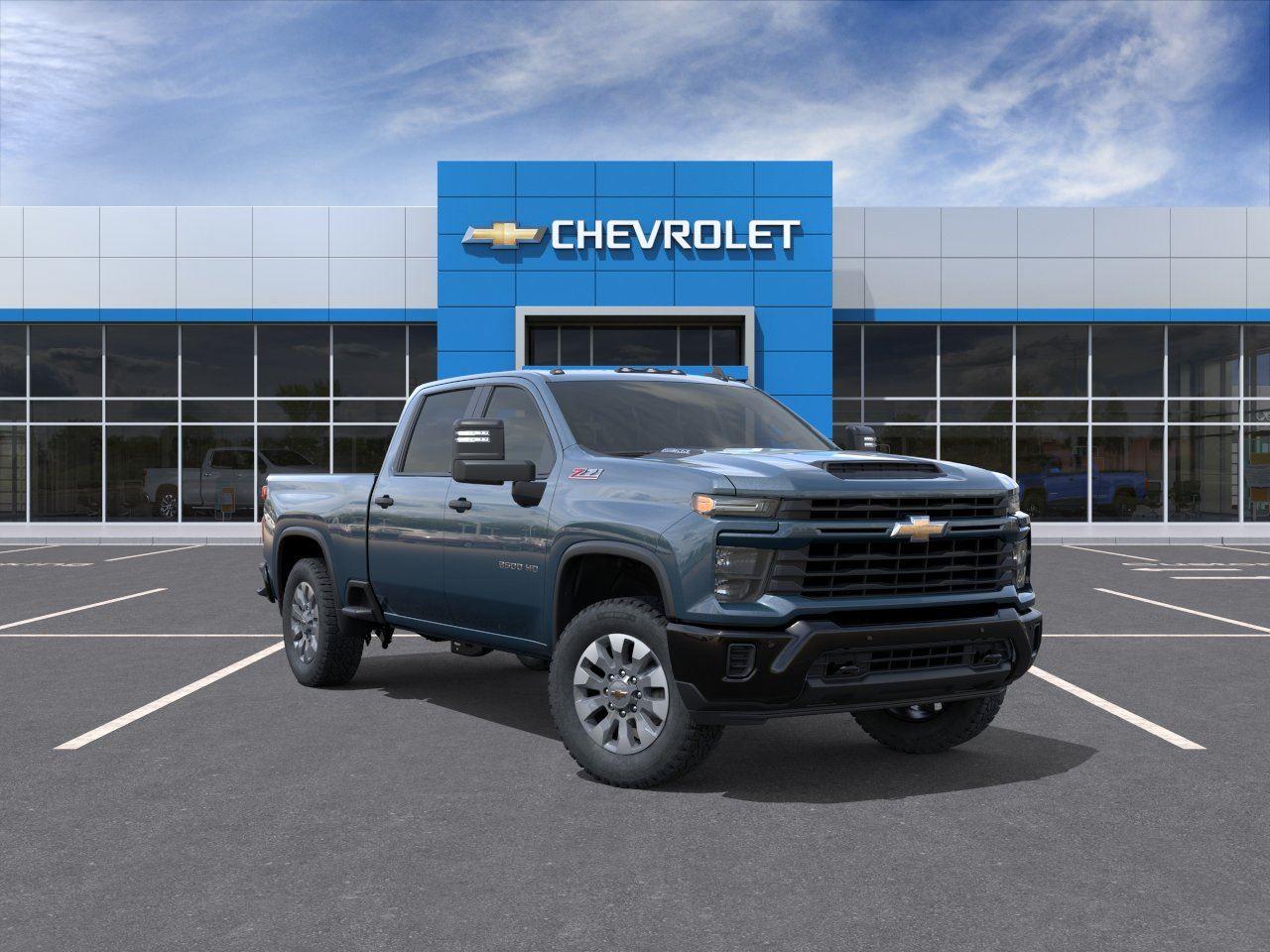 Lakeshore Blue Metallic 2026 Chevrolet Silverado 2500HD Pickup Truck Four-Wheel Drive Automatic