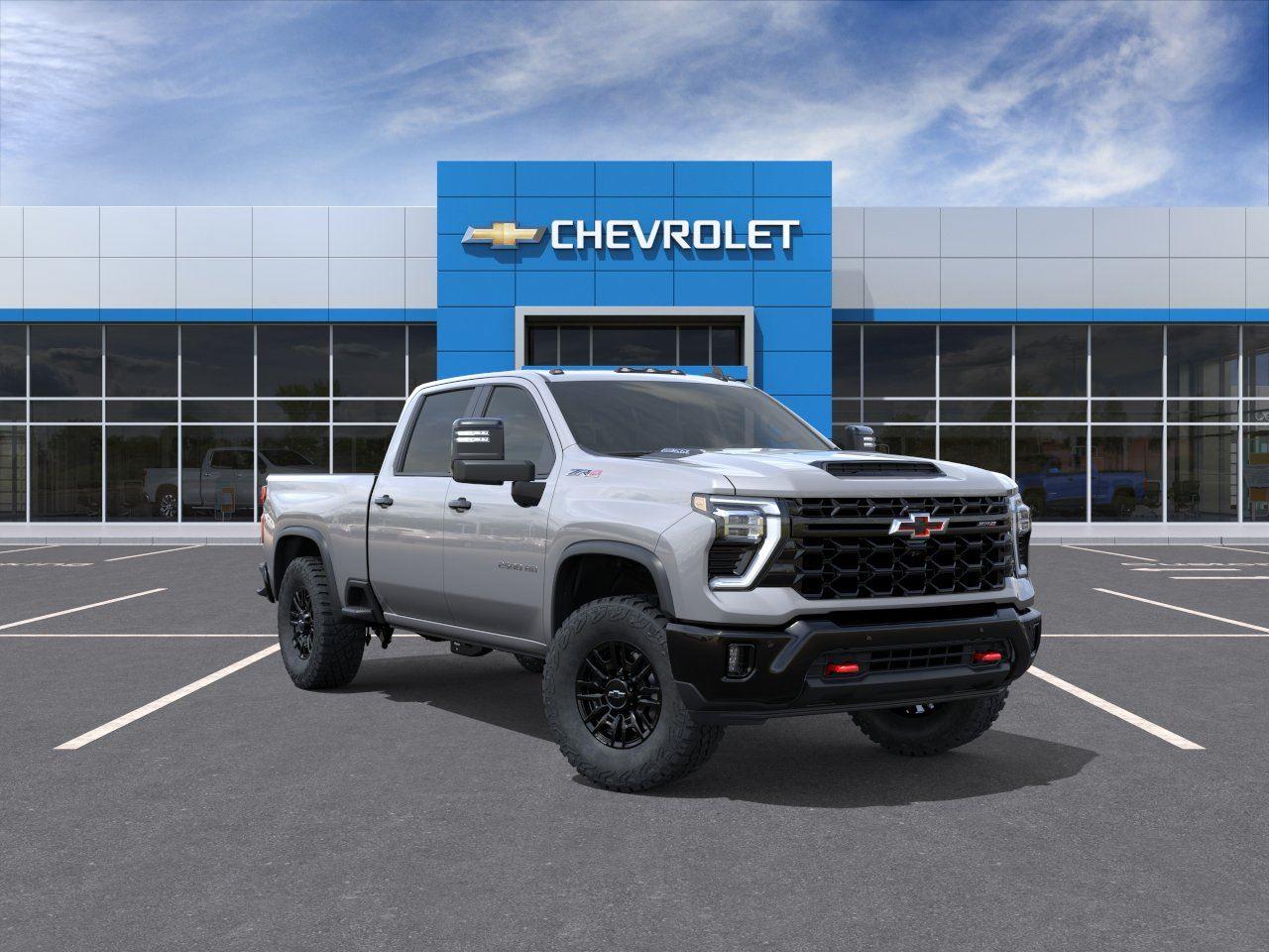 Sterling Gray Metallic 2026 Chevrolet Silverado 2500HD Pickup Truck Four-Wheel Drive Automatic