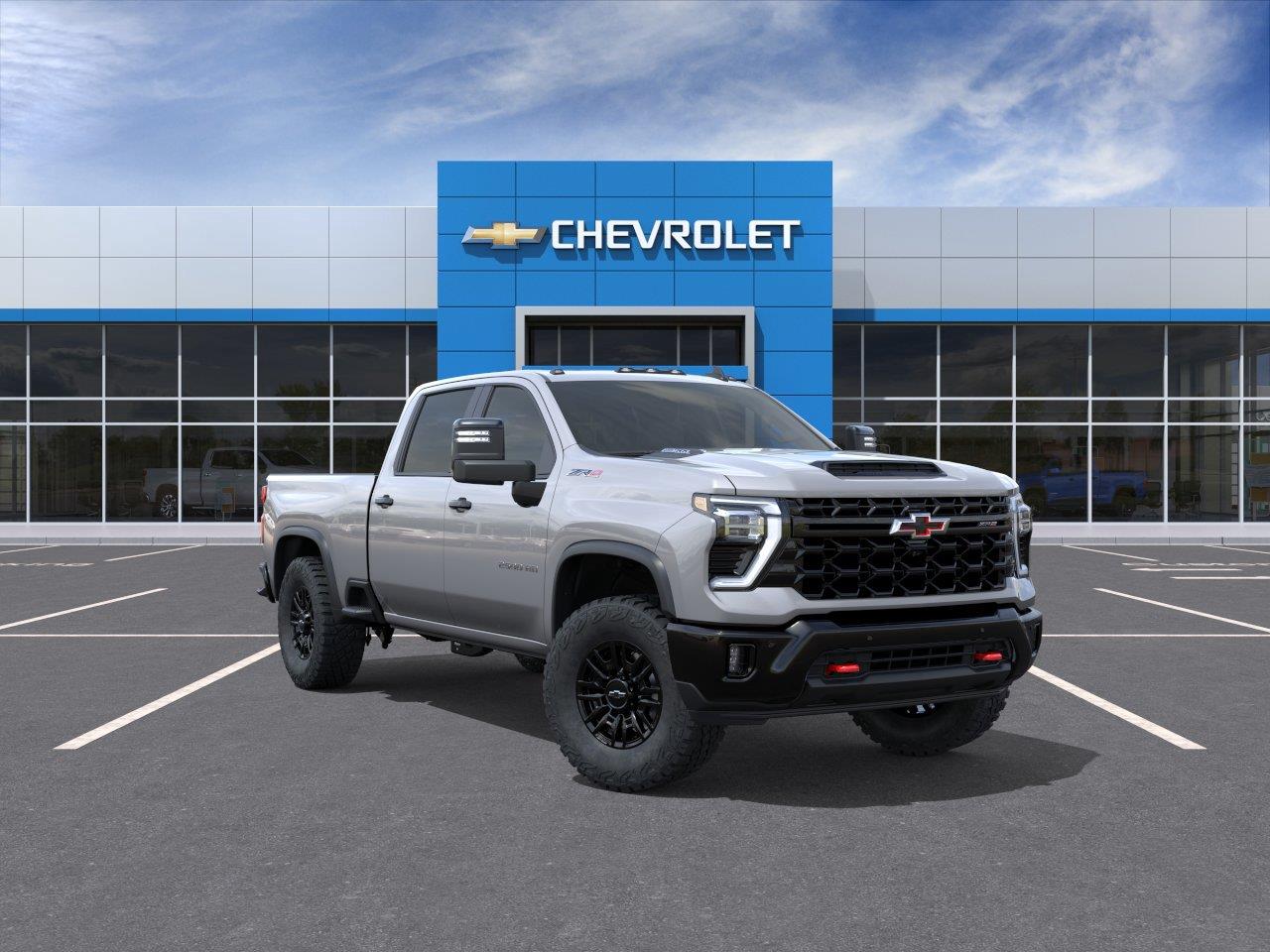 Sterling Gray Metallic 2026 Chevrolet Silverado 2500HD Pickup Truck Four-Wheel Drive Automatic