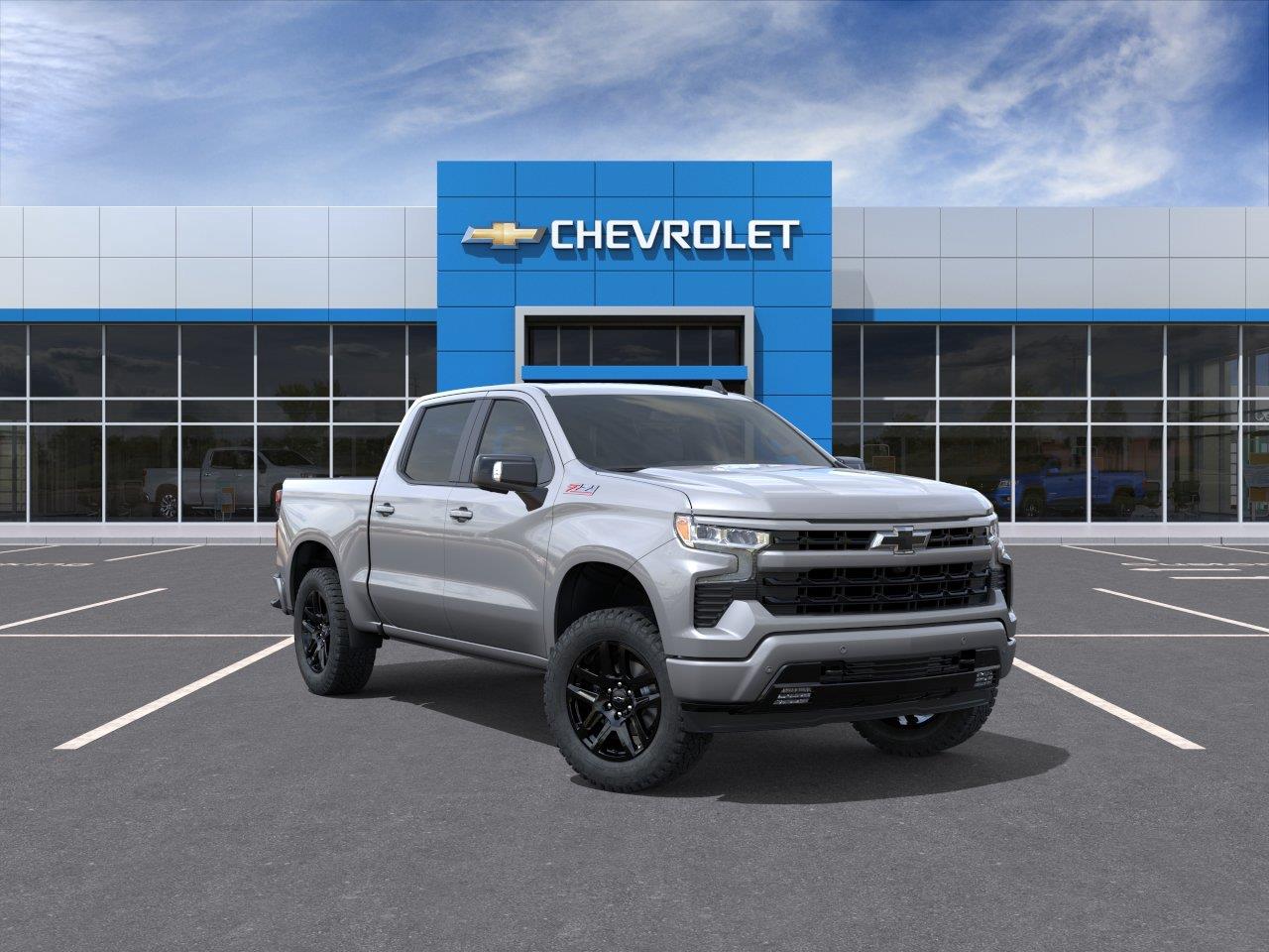 STERLING GRAY METALLIC 2026 Chevrolet Silverado 1500 Pickup Truck Four-Wheel Drive