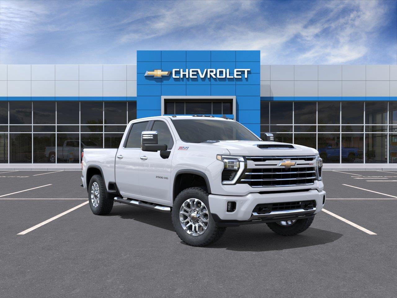 Summit White 2026 Chevrolet Silverado 2500HD Pickup Truck Four-Wheel Drive Automatic