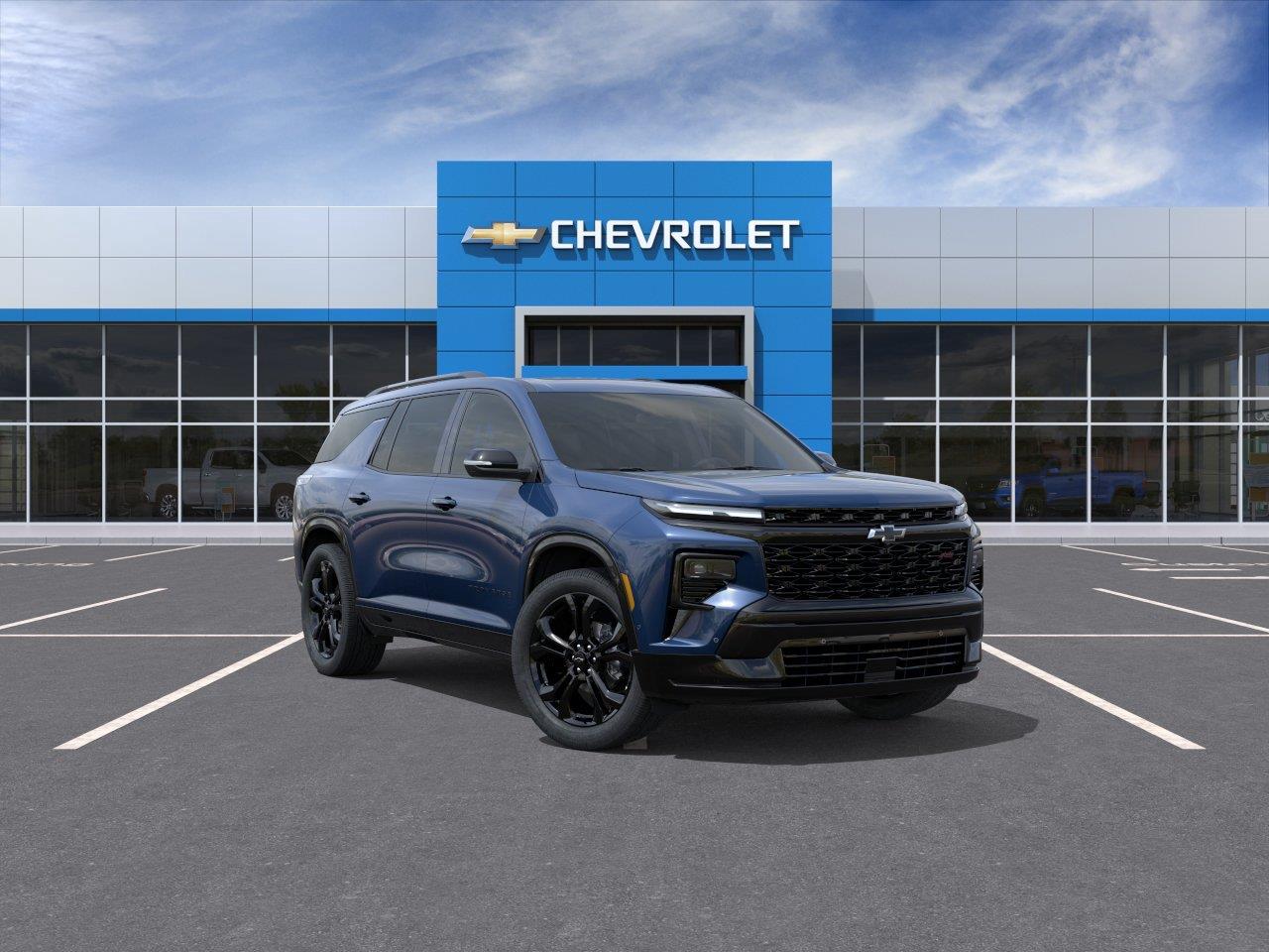 Twilight Blue 2027 Chevrolet Traverse SUV / Crossover Four-Wheel Drive 8-Speed Automatic