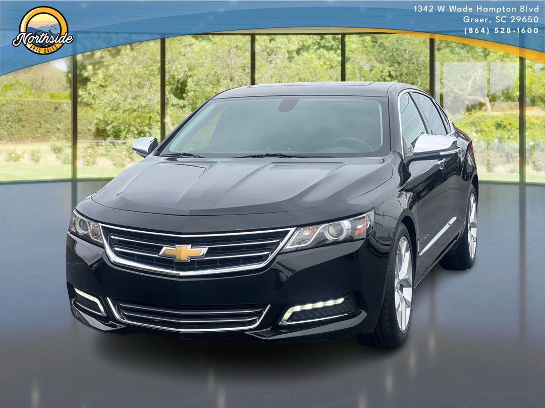 Black 2019 Chevrolet Impala Premier FWD Sedan Front-Wheel Drive 6-Speed Automatic Overdrive