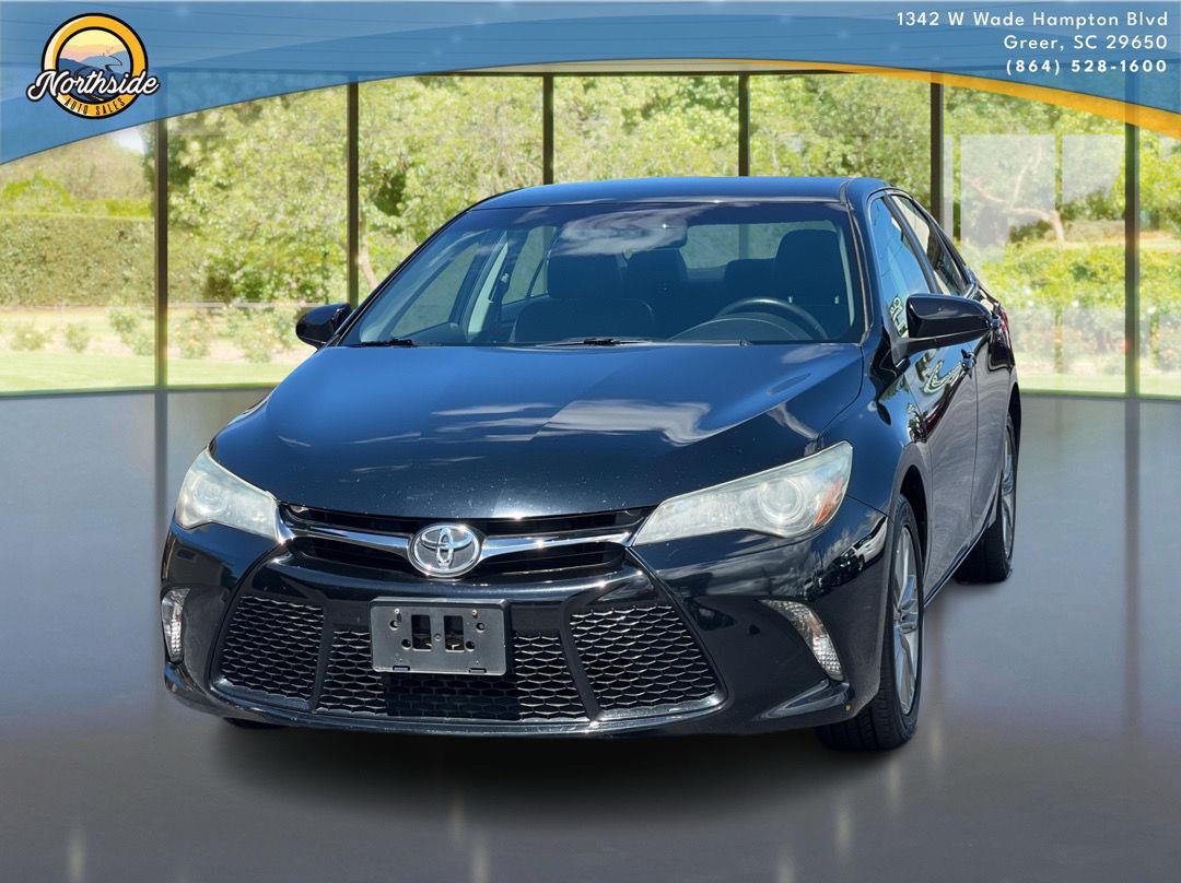 Attitude Black Metallic 2015 Toyota Camry Sedan Front-Wheel Drive Automatic