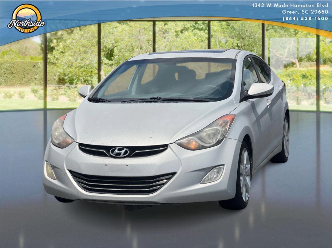 Shimmering Silver Metallic 2011 Hyundai Elantra Sedan Front-Wheel Drive Automatic