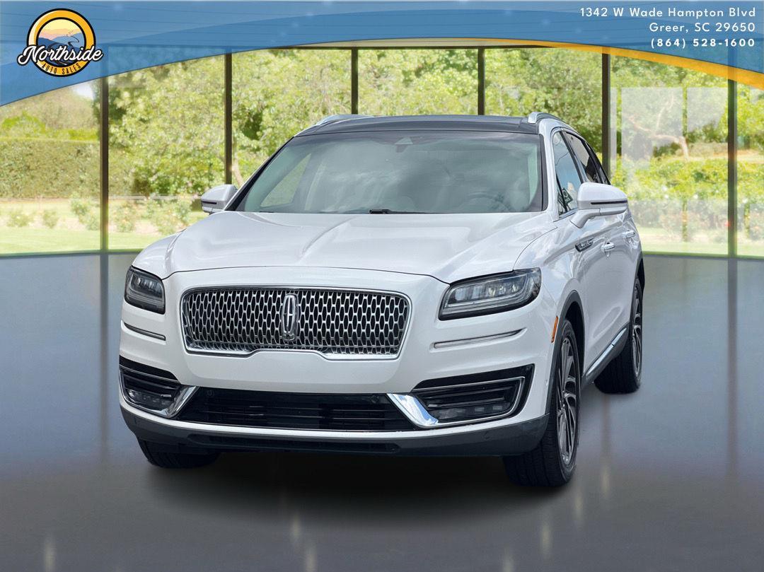 White Platinum Tri-Coat 2019 Lincoln Nautilus SUV / Crossover Front-Wheel Drive 8-Speed Automatic