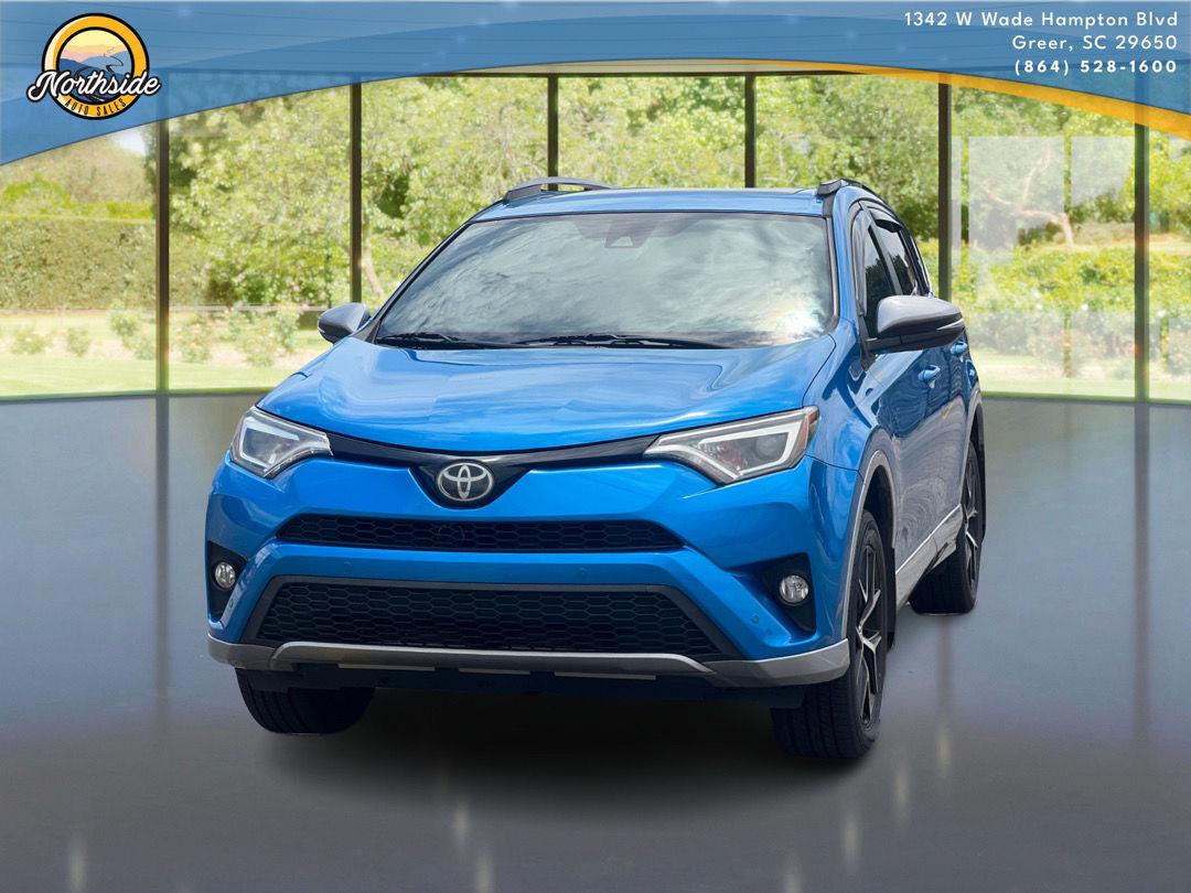 Electric Storm Blue 2017 Toyota RAV4 SUV / Crossover All-Wheel Drive Automatic