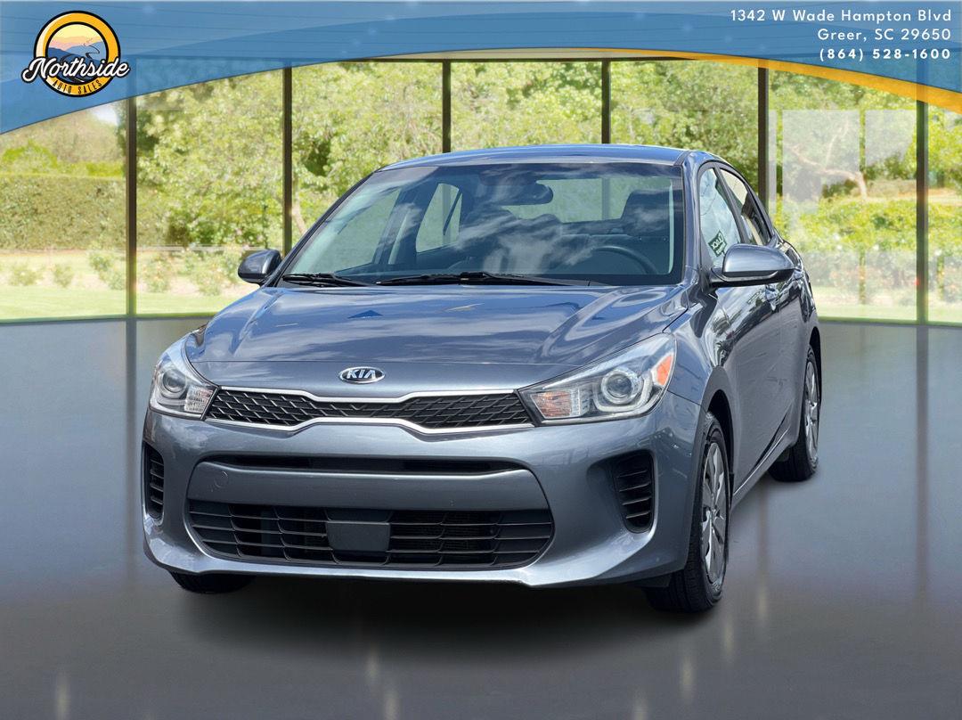 Phantom Gray 2020 Kia Rio Sedan Front-Wheel Drive Continuously Variable Transmission
