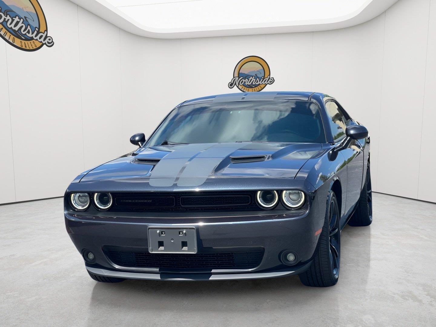 Gray (Maximum Steel Metallic Clearcoat) 2016 Dodge Challenger Coupe Rear-Wheel Drive 8-Speed Automatic