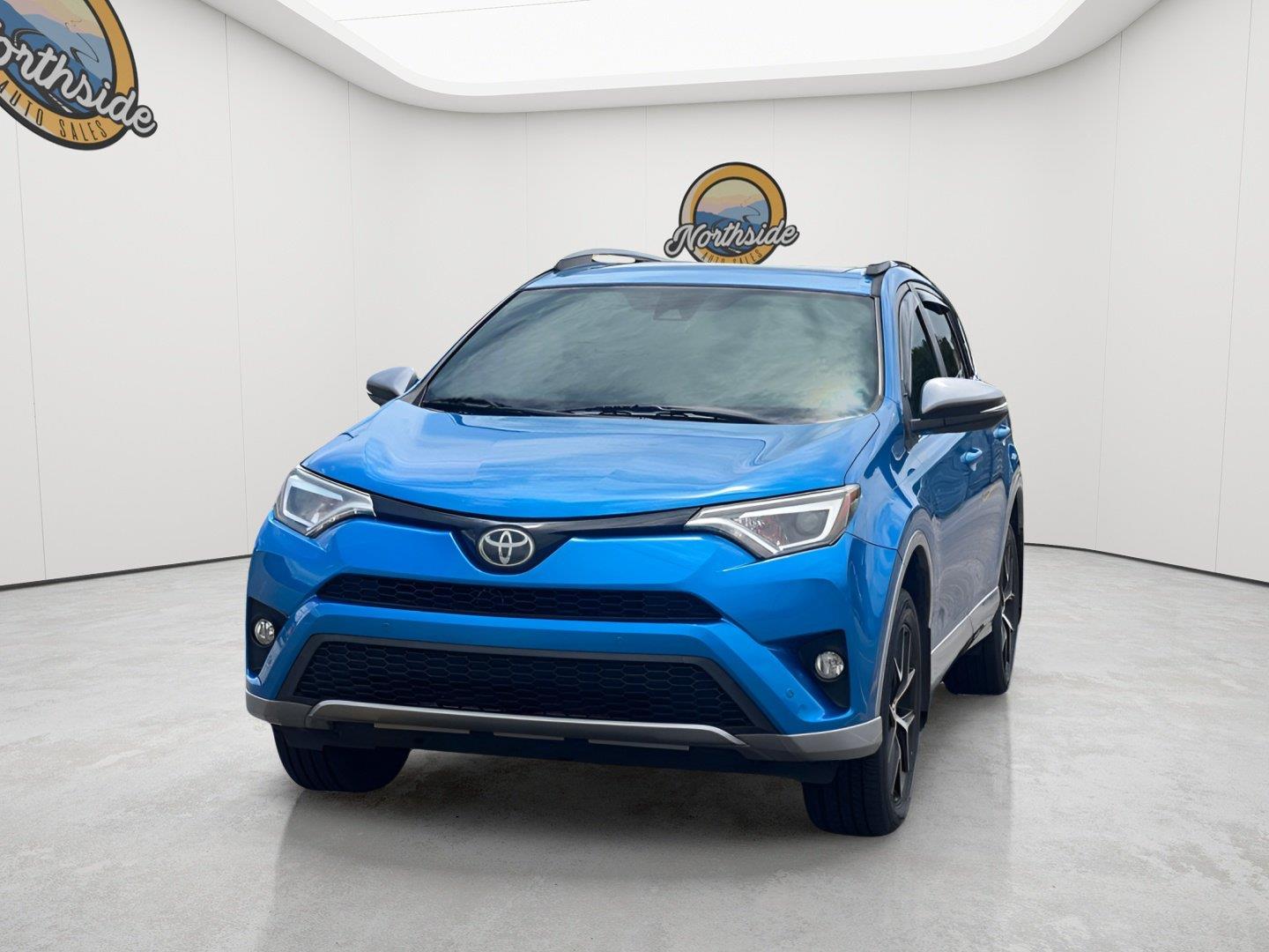 Electric Storm Blue 2017 Toyota RAV4 SUV / Crossover All-Wheel Drive Automatic