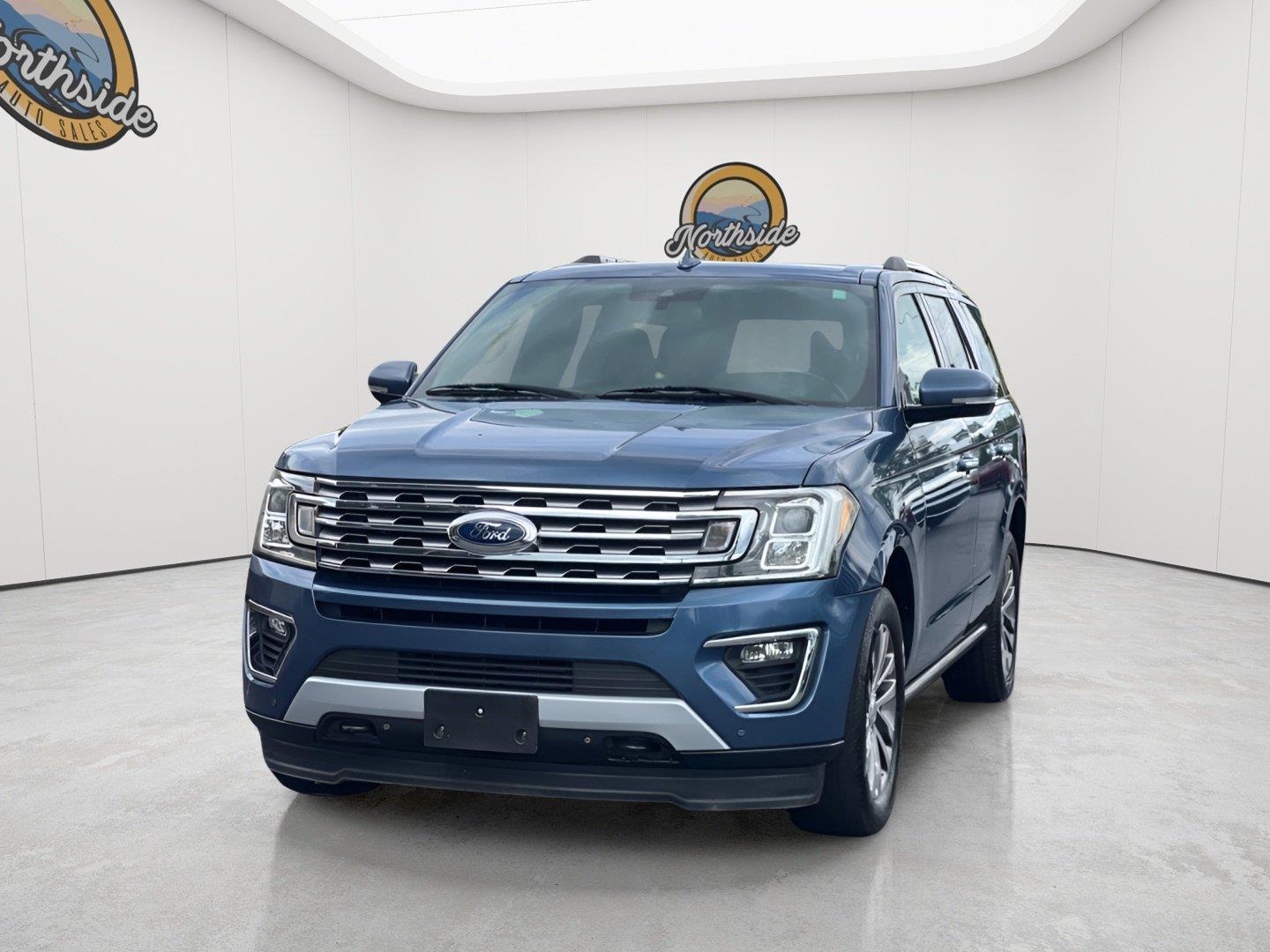 Blue 2018 Ford Expedition SUV / Crossover Four-Wheel Drive Automatic