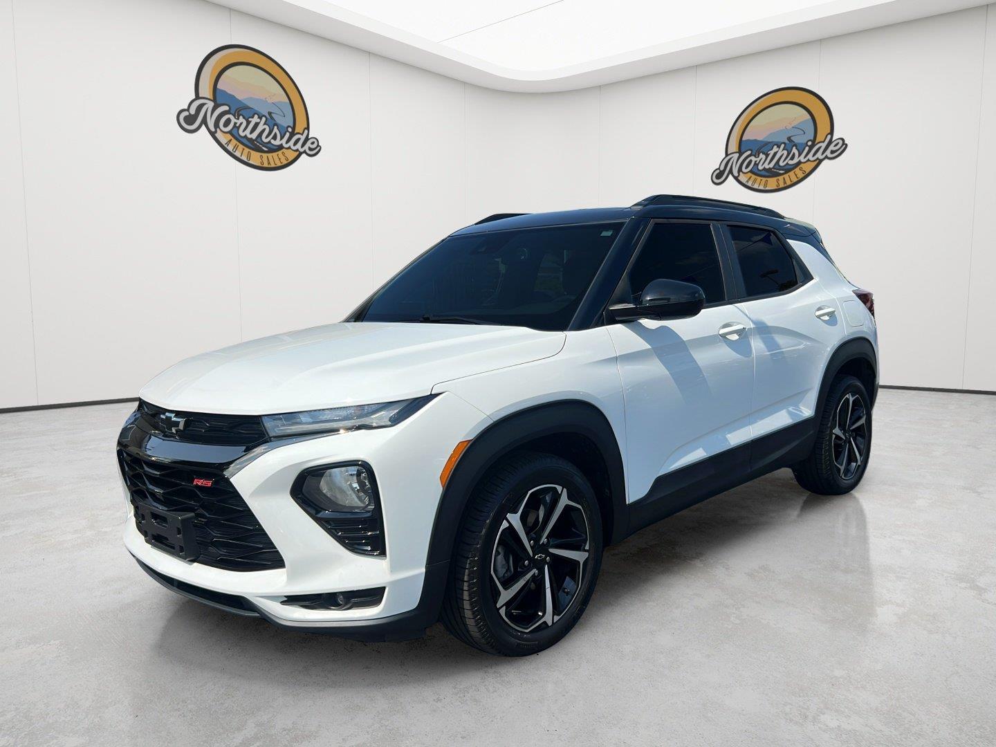 Summit White 2021 Chevrolet Trailblazer SUV / Crossover Front-Wheel Drive Continuously Variable Transmission