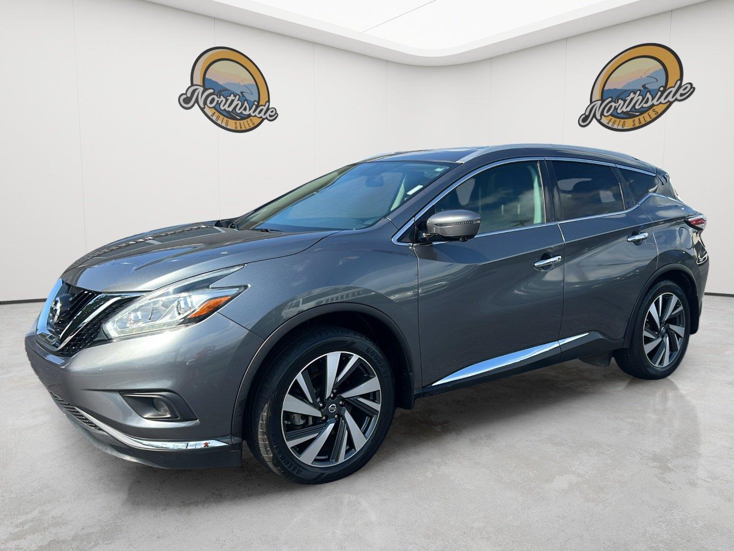 Gray (Gun Metallic) 2016 Nissan Murano SUV / Crossover Front-Wheel Drive Continuously Variable Transmission