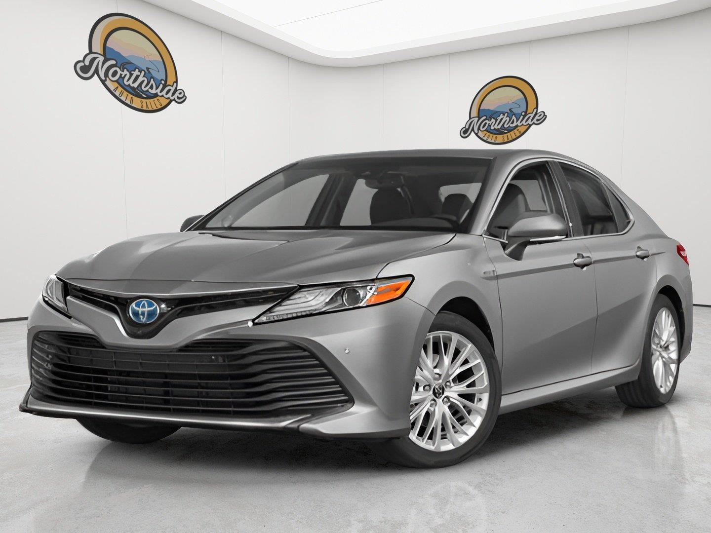 Celestial Silver Metallic 2018 Toyota Camry Hybrid Sedan Front-Wheel Drive Continuously Variable Transmission