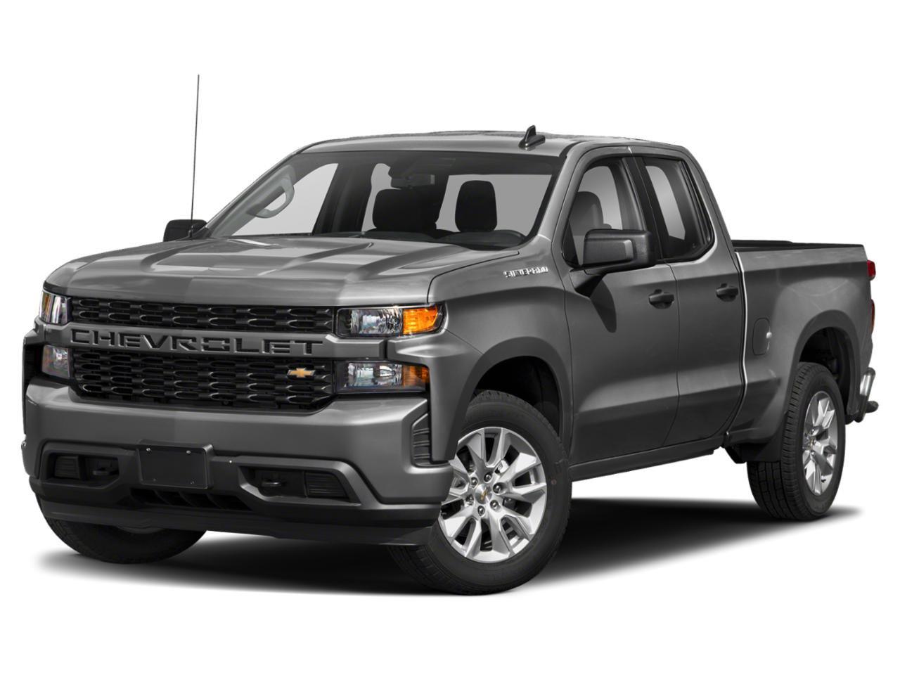 Gray (Satin Steel Metallic) 2021 Chevrolet Silverado 1500 Pickup Truck 4X2 8-Speed Automatic