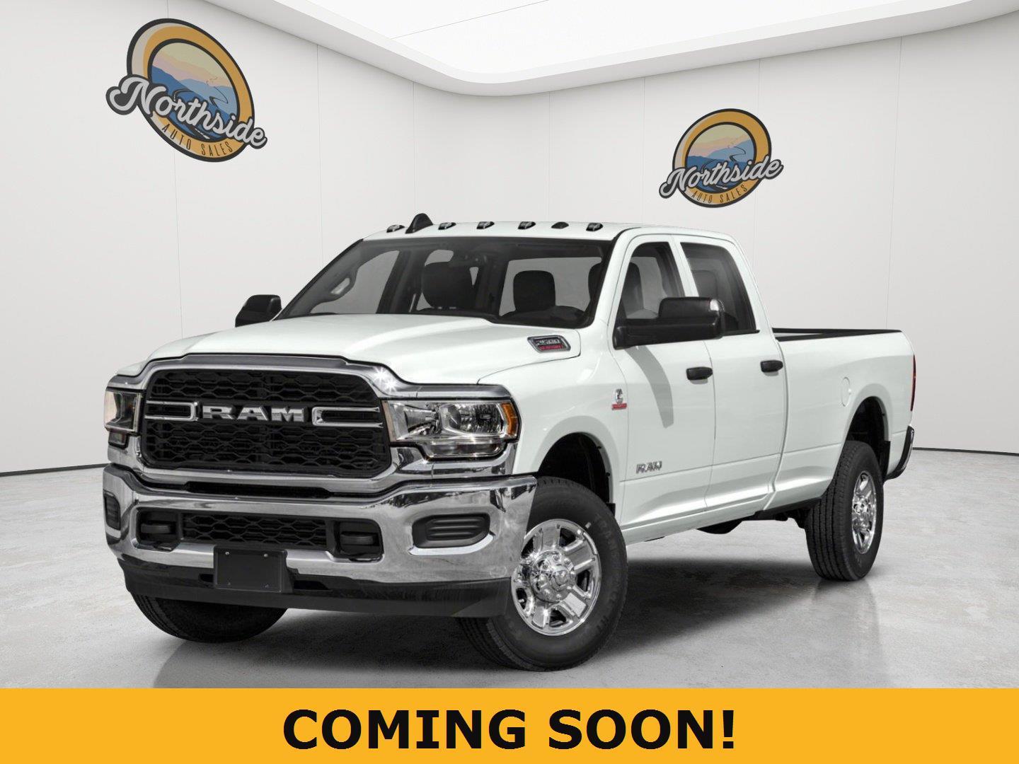 Bright White Clearcoat 2022 RAM 2500 Pickup Truck Four-Wheel Drive 8-Speed Automatic