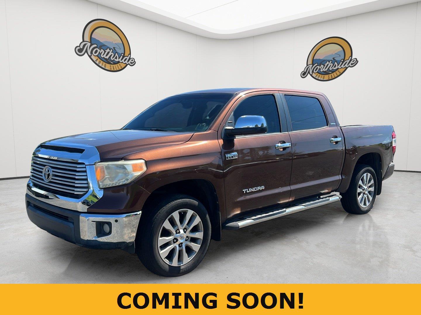Sunset Bronze Mica 2015 Toyota Tundra Pickup Truck Four-Wheel Drive Automatic