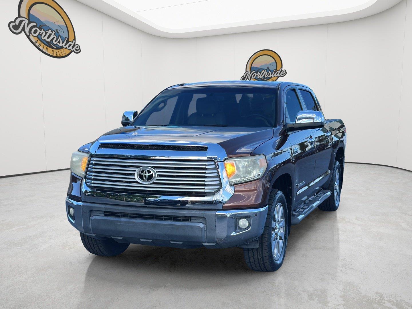 Sunset Bronze Mica 2015 Toyota Tundra Pickup Truck Four-Wheel Drive Automatic