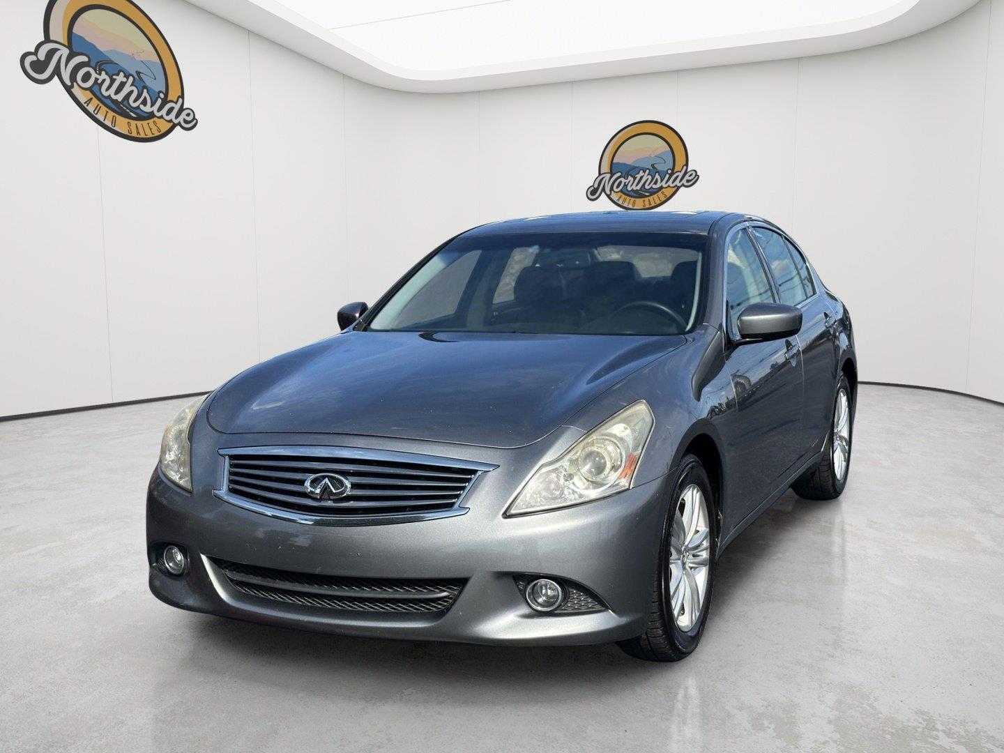 Gray (Graphite Shadow) 2013 INFINITI G37 Sedan All-Wheel Drive Automatic