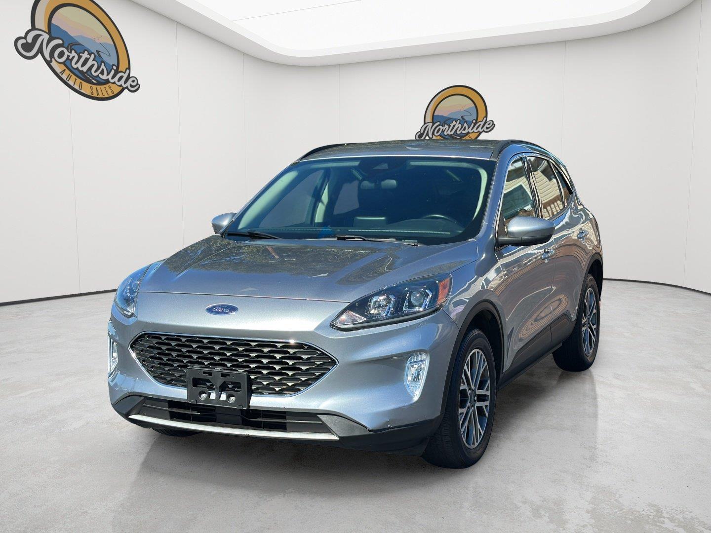 Iconic Silver 2021 Ford Escape SUV / Crossover All-Wheel Drive 8-Speed Automatic