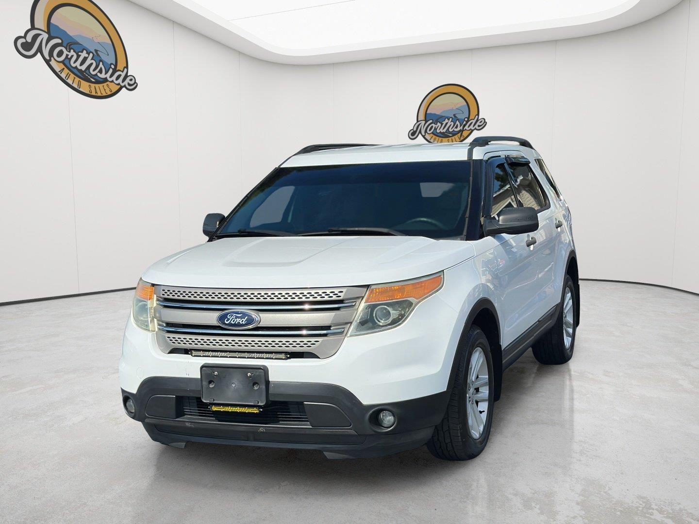Oxford White 2014 Ford Explorer SUV / Crossover All-Wheel Drive 6-Speed Automatic