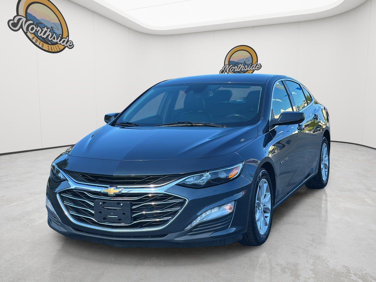 Shadow Gray Metallic 2020 Chevrolet Malibu Sedan Front-Wheel Drive Continuously Variable Transmission