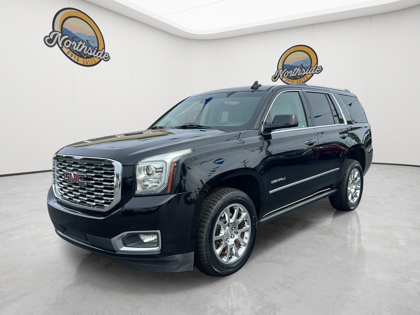 Onyx Black 2018 GMC Yukon SUV / Crossover Four-Wheel Drive Automatic