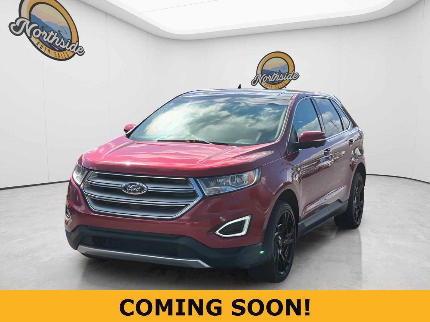 Ruby Red Metallic Tinted Clearcoat 2017 Ford Edge SUV / Crossover Front-Wheel Drive 6-Speed Automatic