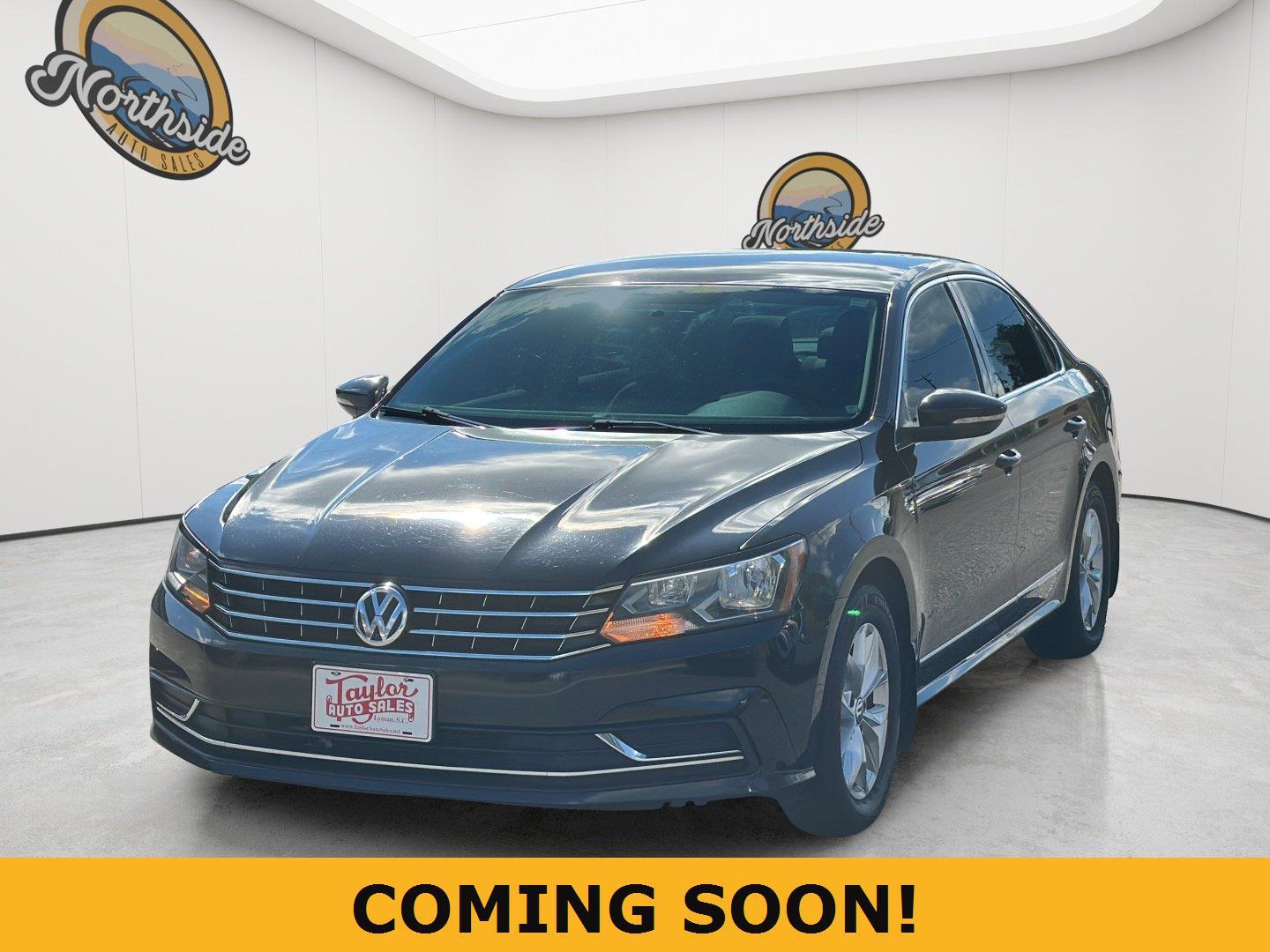 Black Uni 2016 Volkswagen Passat Sedan Front-Wheel Drive Automatic