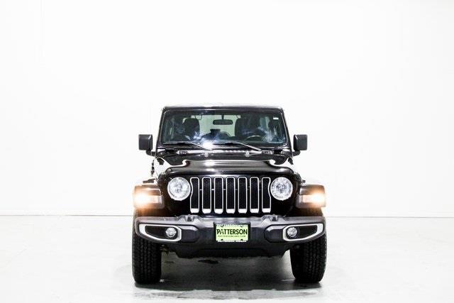 Used 2020 Jeep Wrangler Unlimited Sahara with VIN 1C4HJXEN4LW235984 for sale in Longview, TX